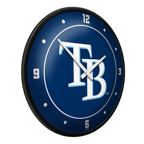 Tampa Bay Rays: Logo - Modern Disc Wall Clock - The Fan-Brand