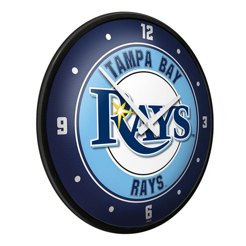 Tampa Bay Rays: Modern Disc Wall Clock - The Fan-Brand