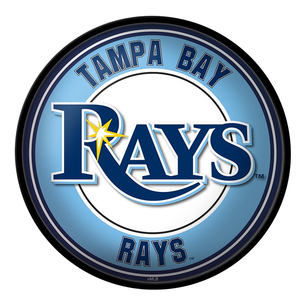 Tampa Bay Rays: Modern Disc Wall Sign - The Fan-Brand
