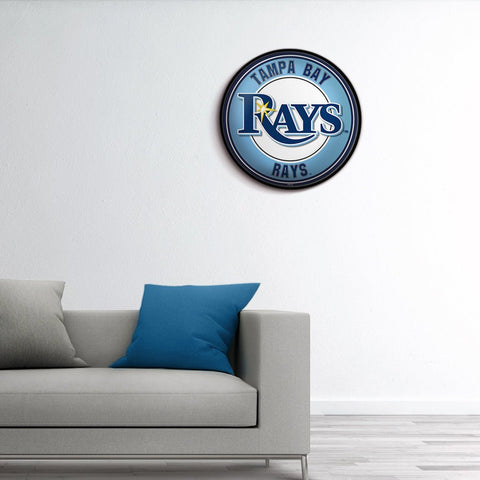 Tampa Bay Rays: Modern Disc Wall Sign - The Fan-Brand