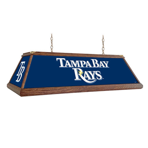 Tampa Bay Rays: Premium Wood Pool Table Light - The Fan-Brand