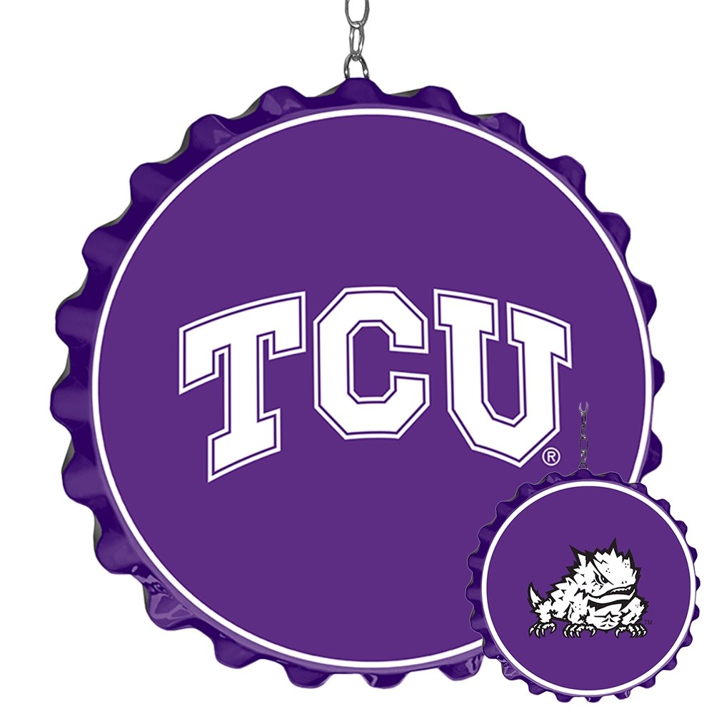 TCU Horned Frogs: Bottle Cap Dangler - The Fan-Brand