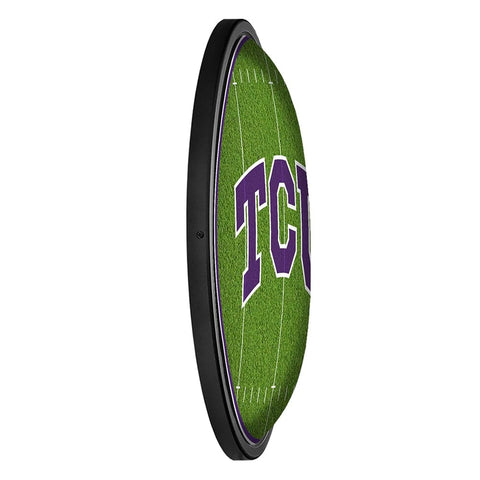 TCU Horned Frogs: On the 50 - Slimline Lighted Wall Sign - The Fan-Brand