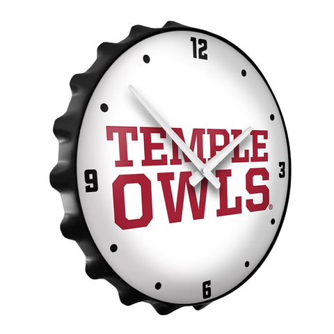 Temple Owls: Bottle Cap Wall Clock - The Fan-Brand