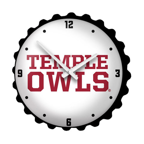 Temple Owls: Bottle Cap Wall Clock - The Fan-Brand