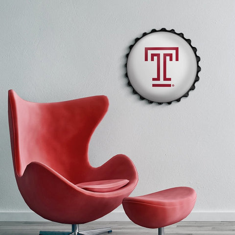 Temple Owls: Bottle Cap Wall Sign - The Fan-Brand