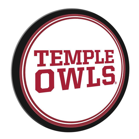 Temple Owls: Modern Disc Wall Sign - The Fan-Brand