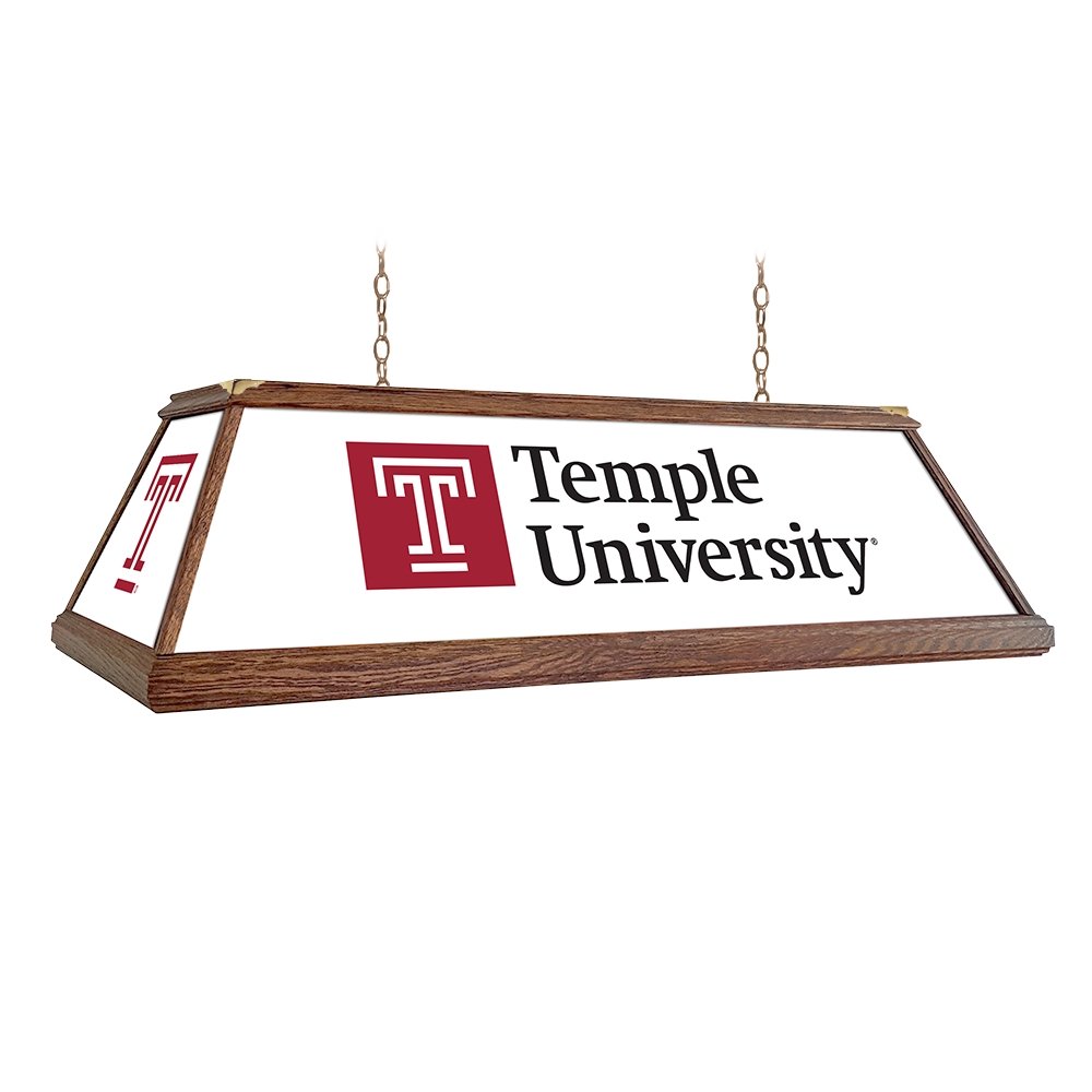Temple Owls: Premium Wood Pool Table Light - The Fan-Brand