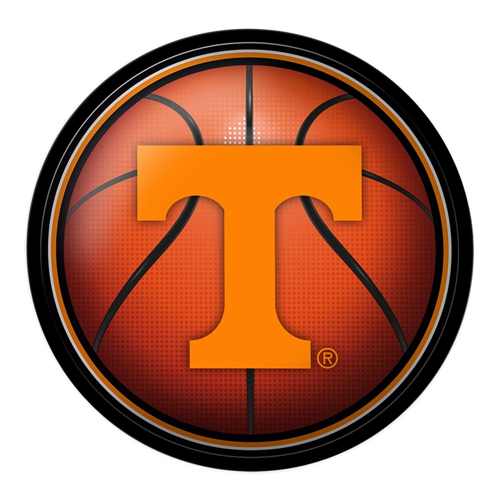 Tennessee Volunteers: Basketball - Modern Disc Wall Sign - The Fan-Brand
