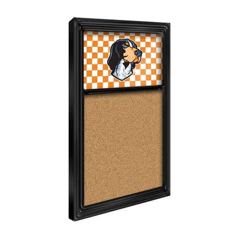 Tennessee Volunteers: Checkerboard Smokey - Cork Note Board - The Fan-Brand