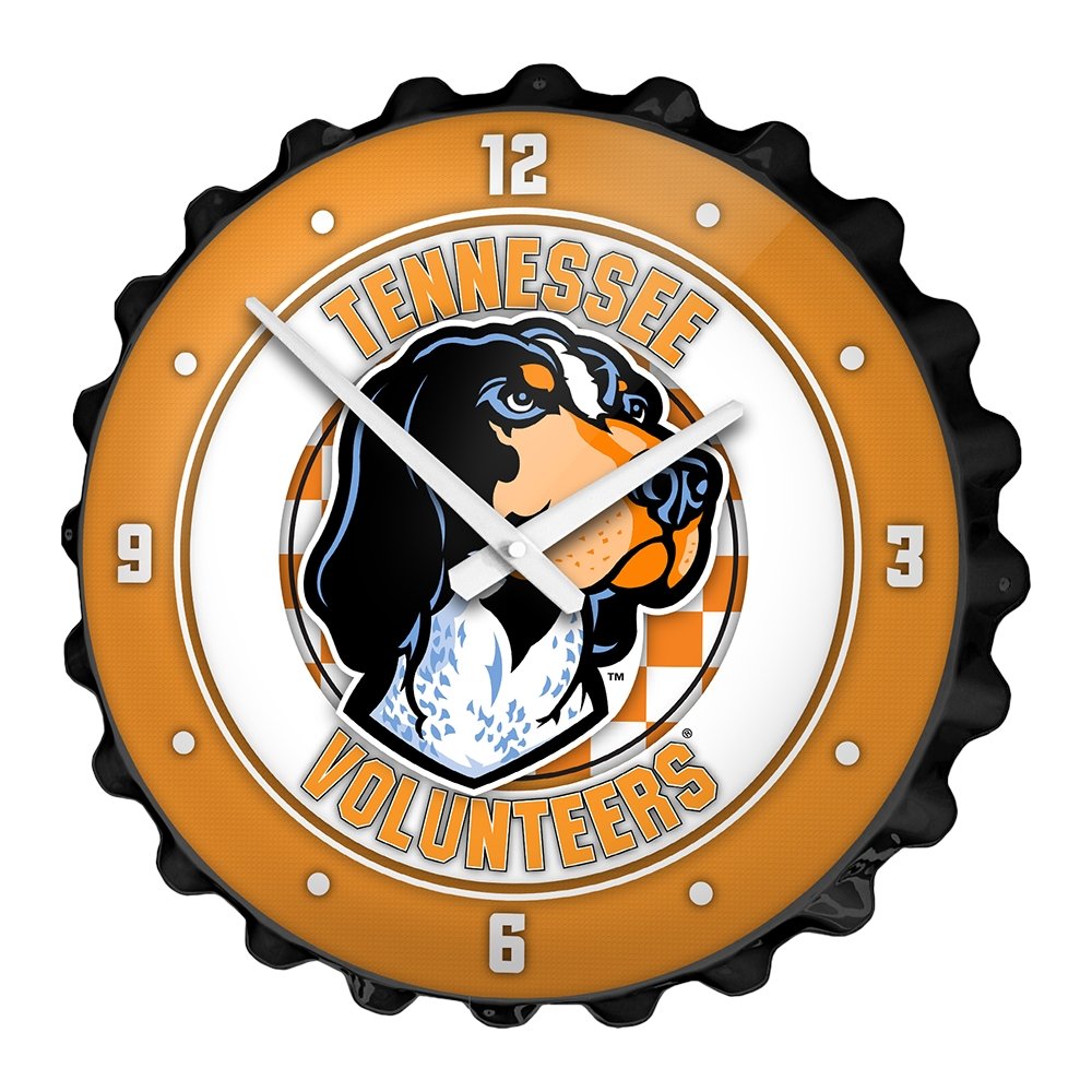 Tennessee Volunteers: Mascot - Bottle Cap Wall Clock - The Fan-Brand