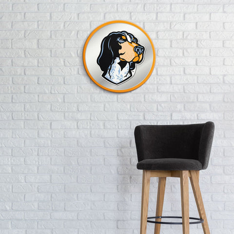 Tennessee Volunteers: Mascot - Modern Disc Mirrored Wall Sign - The Fan-Brand