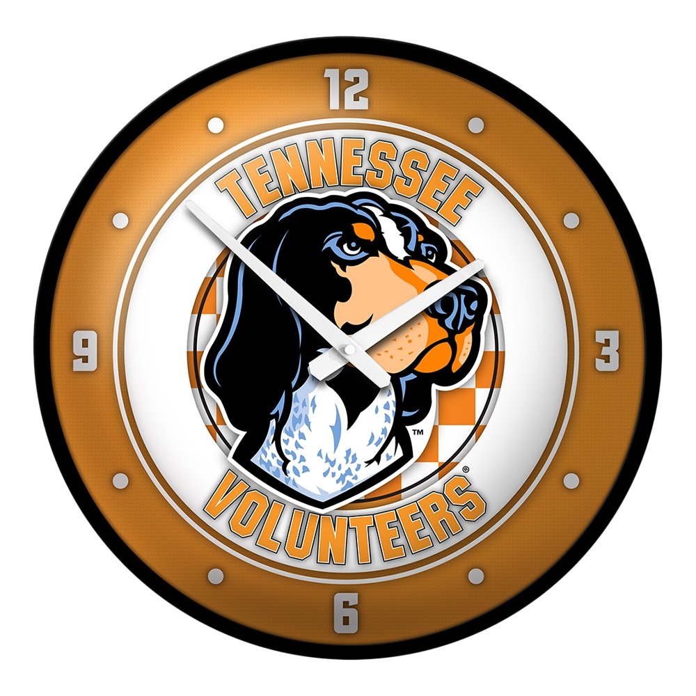 Tennessee Volunteers: Mascot - Modern Disc Wall Clock - The Fan-Brand