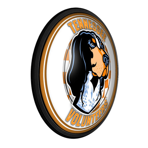Tennessee Volunteers: Mascot - Round Slimline Lighted Wall Sign - The Fan-Brand