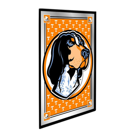 Tennessee Volunteers: Mascot Team Spirit - Framed Mirrored Wall Sign - The Fan-Brand