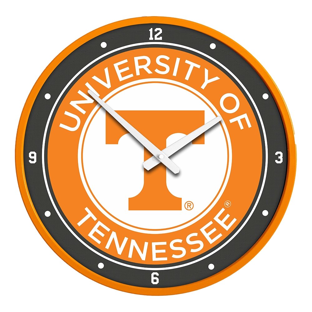 Tennessee Volunteers: Modern Disc Wall Clock - The Fan-Brand