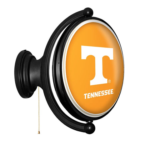 Tennessee Volunteers: Original Oval Rotating Lighted Wall Sign - The Fan-Brand