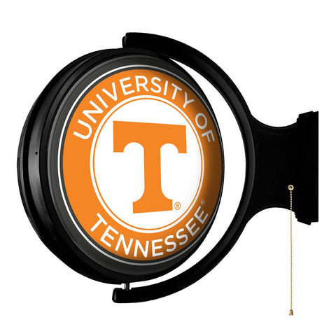 Tennessee Volunteers: Original Round Rotating Lighted Wall Sign - The Fan-Brand