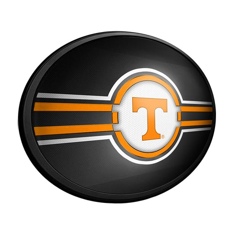 Tennessee Volunteers: Oval Slimline Lighted Wall Sign - The Fan-Brand