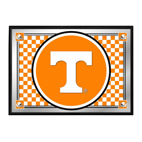 Tennessee Volunteers: Team Spirit - Framed Mirrored Wall Sign - The Fan-Brand