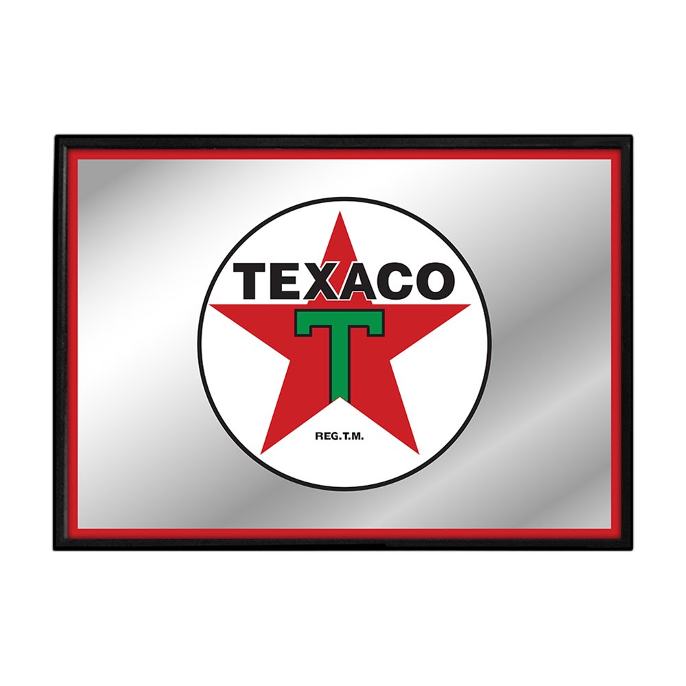 Texaco: Heritage - Framed Mirrored Wall Sign - The Fan-Brand