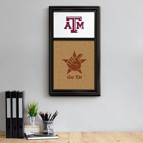 Texas A&M Aggies: Dual Logo - Cork Note Board - The Fan-Brand