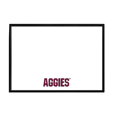 Texas A&M Aggies: Framed Dry Erase Wall Sign - The Fan-Brand