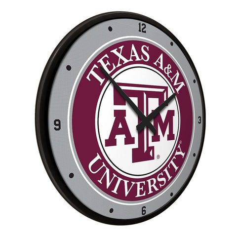 Texas A&M Aggies: Modern Disc Wall Clock - The Fan-Brand