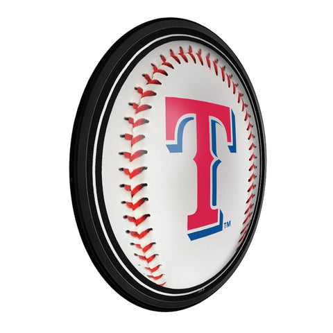 Texas Rangers: Baseball - Original Round Rotating Lighted Wall Sign - The Fan-Brand