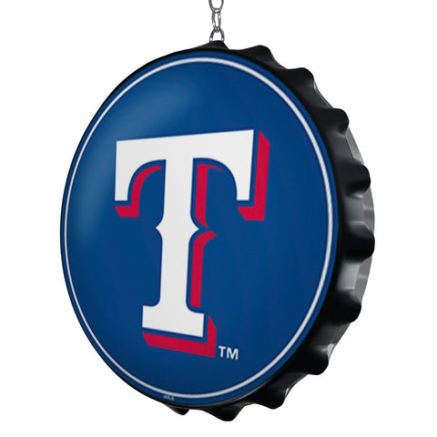 Texas Rangers: Double-Sided Bottle Cap Dangler - The Fan-Brand