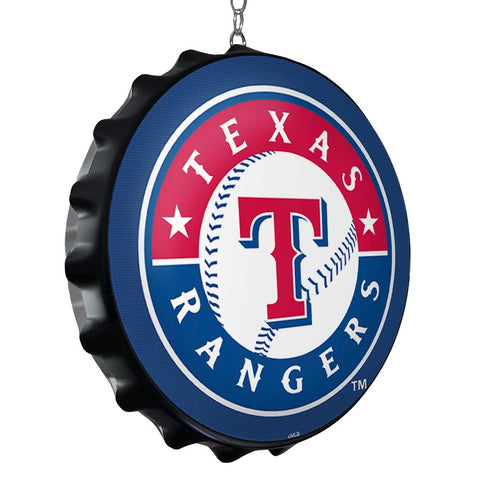 Texas Rangers: Double-Sided Bottle Cap Dangler - The Fan-Brand