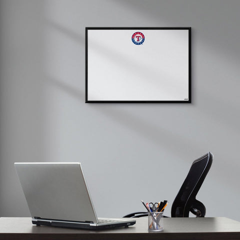 Texas Rangers: Framed Dry Erase Wall Sign - The Fan-Brand