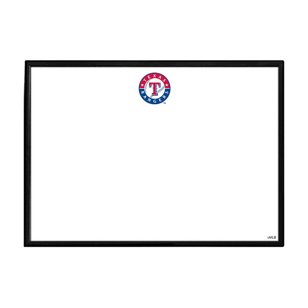 Texas Rangers: Framed Dry Erase Wall Sign - The Fan-Brand