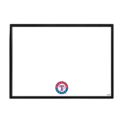 Texas Rangers: Framed Dry Erase Wall Sign - The Fan-Brand