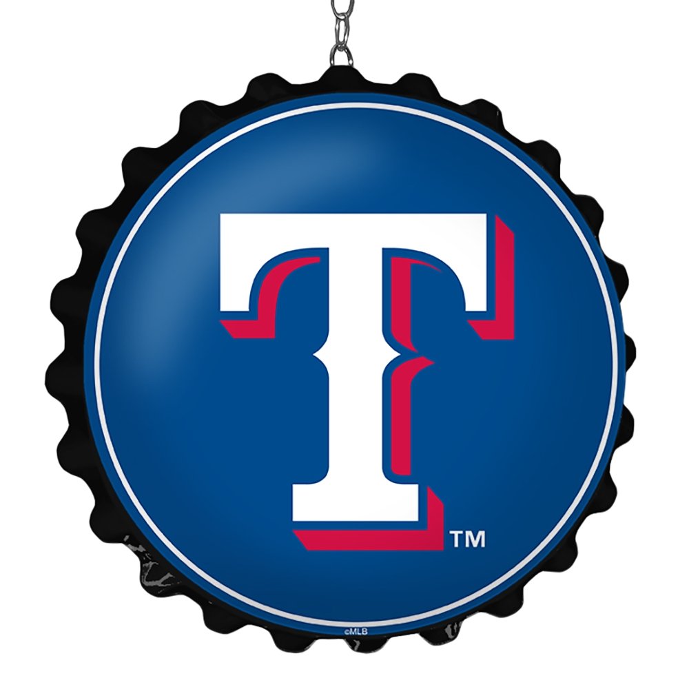 Texas Rangers: Logo - Bottle Cap Dangler - The Fan-Brand