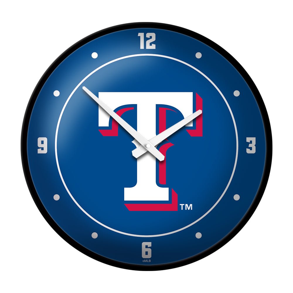 Texas Rangers: Logo - Modern Disc Wall Clock - The Fan-Brand