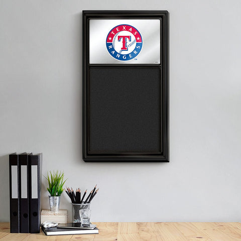 Texas Rangers: Mirrored Chalk Note Board - The Fan-Brand