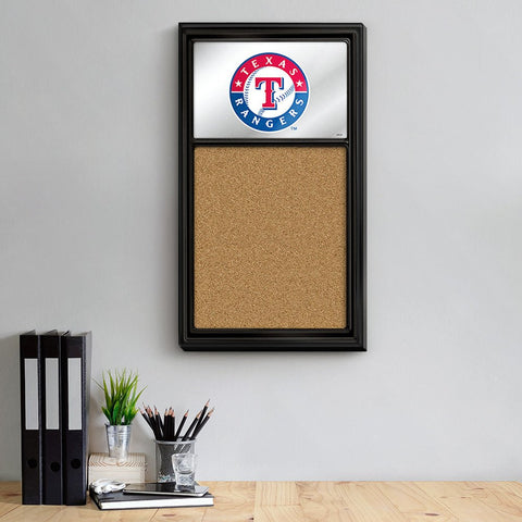 Texas Rangers: Mirrored Dry Erase Note Board - The Fan-Brand