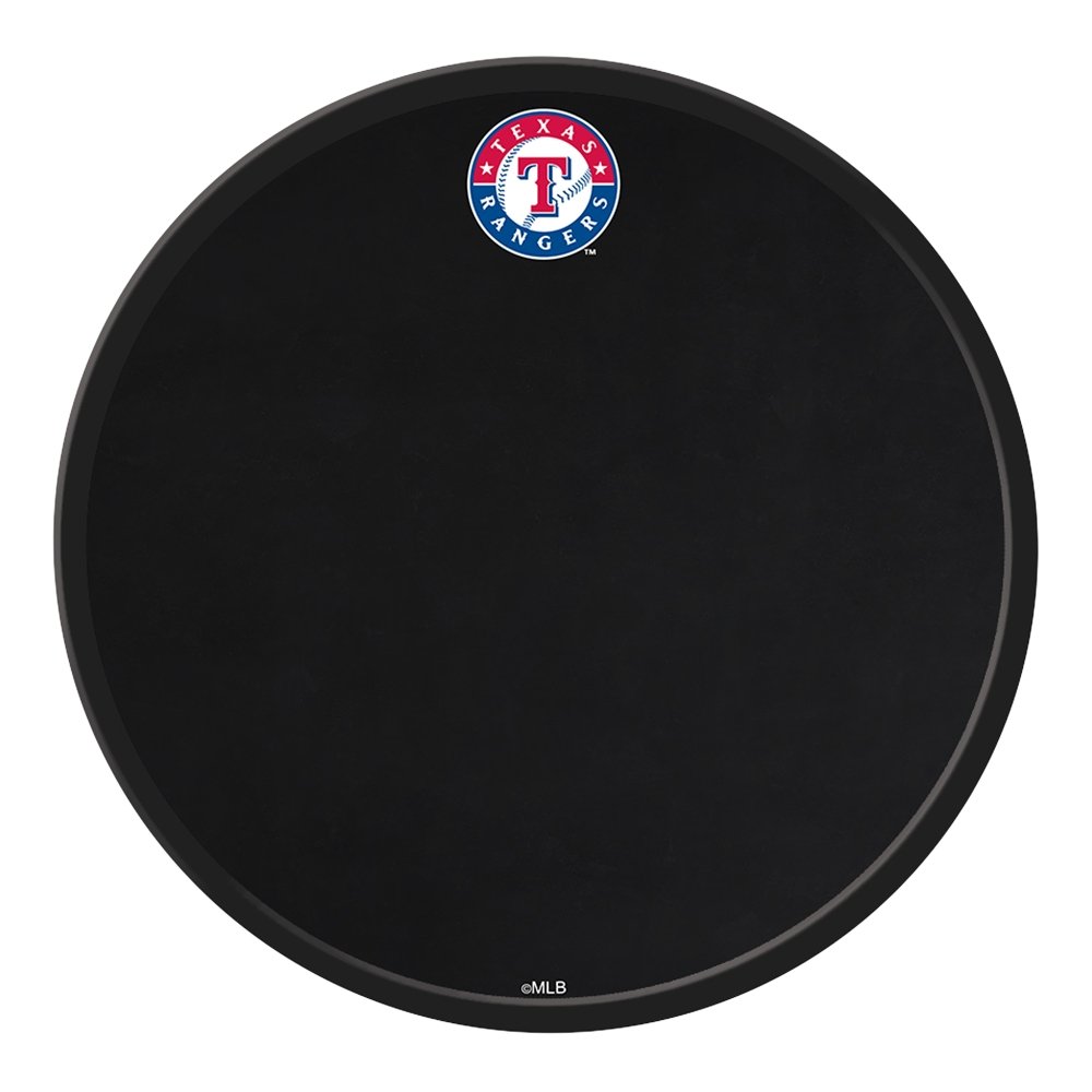 Texas Rangers: Modern Disc Chalkboard - The Fan-Brand