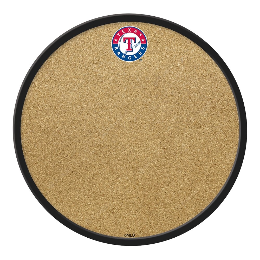 Texas Rangers: Modern Disc Cork Board - The Fan-Brand