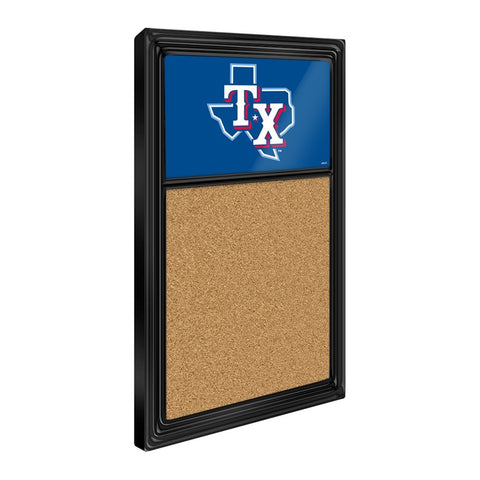 Texas Rangers: Texas - Cork Note Board - The Fan-Brand