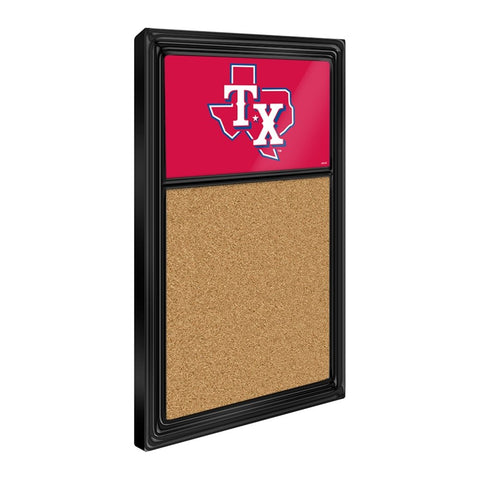 Texas Rangers: Texas - Cork Note Board - The Fan-Brand