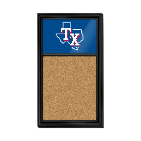 Texas Rangers: Texas - Cork Note Board - The Fan-Brand