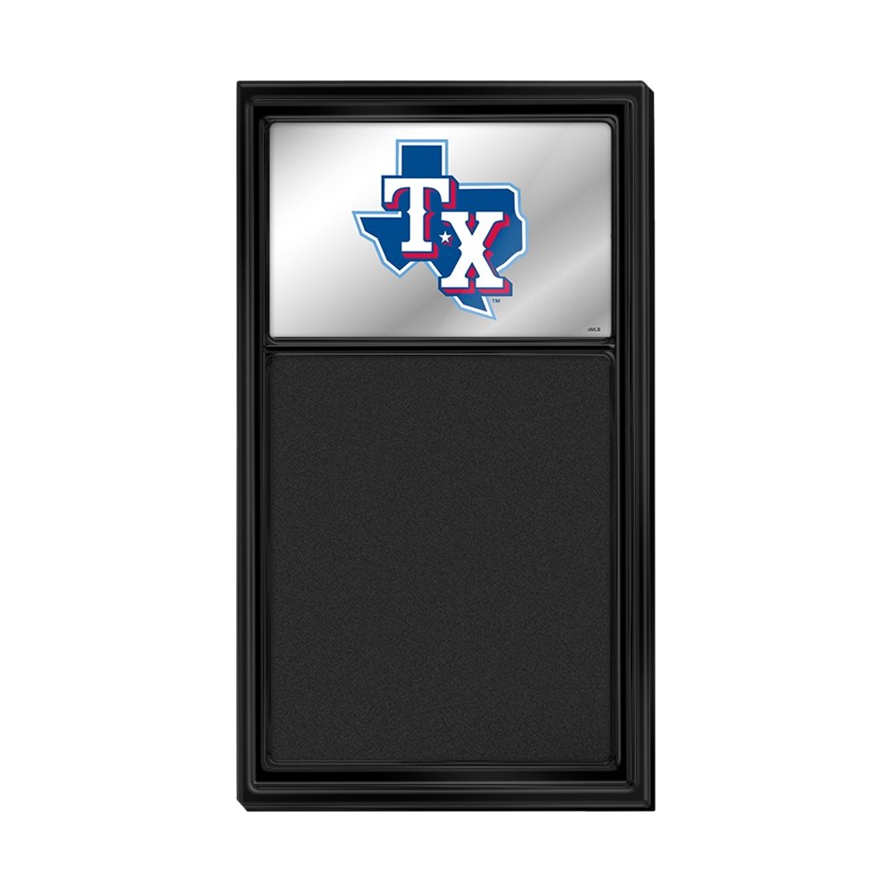 Texas Rangers: Texas - Mirrored Chalk Note Board - The Fan-Brand