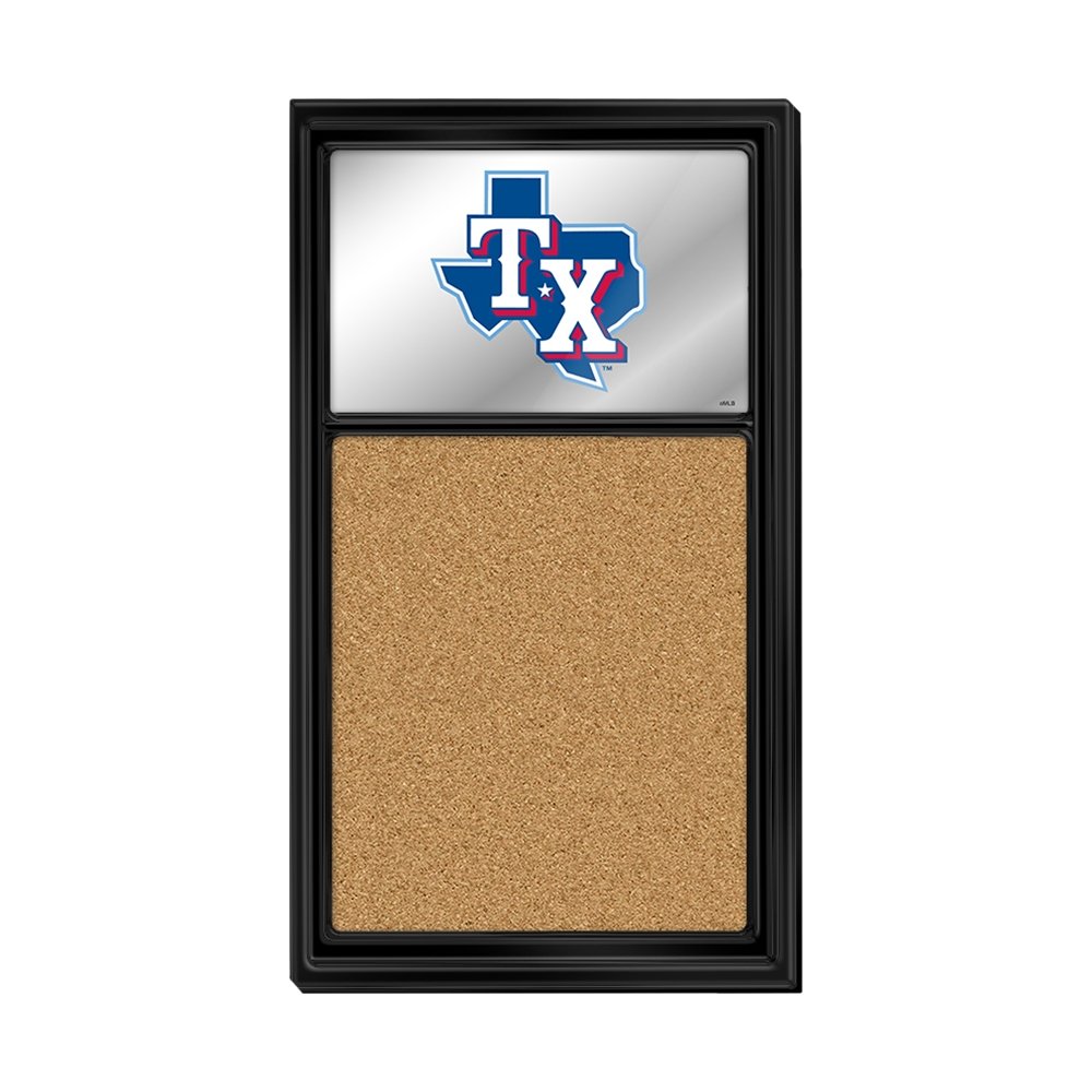 Texas Rangers: Texas - Mirrored Dry Erase Note Board - The Fan-Brand