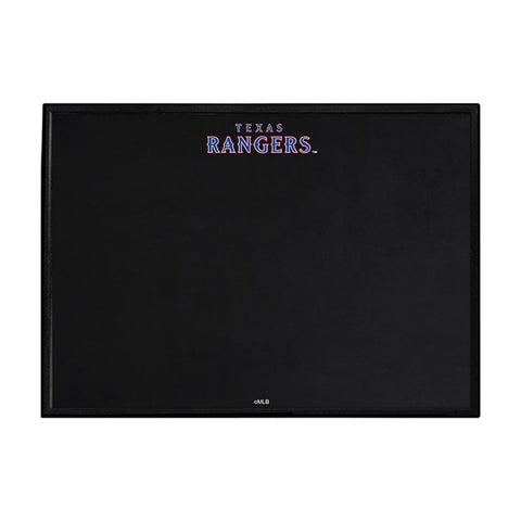 Texas Rangers: Wordmark - Framed Chalkboard - The Fan-Brand