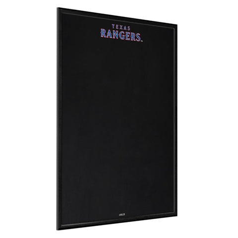 Texas Rangers: Wordmark - Framed Chalkboard - The Fan-Brand