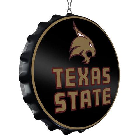Texas State Bobcats: Bottle Cap Dangler - The Fan-Brand