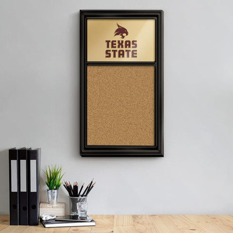 Texas State Bobcats: Cork Note Board - The Fan-Brand