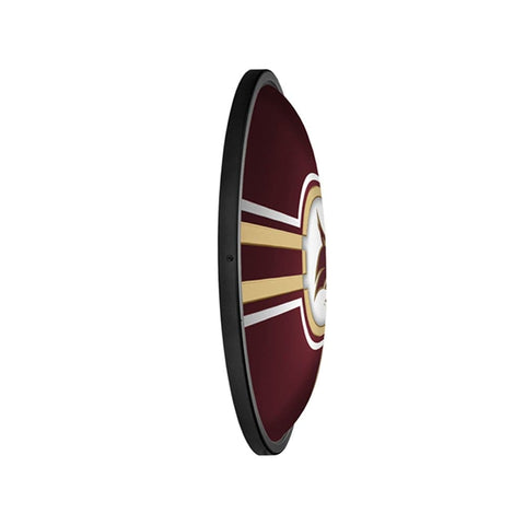 Texas State Bobcats: Oval Slimline Lighted Wall Sign - The Fan-Brand